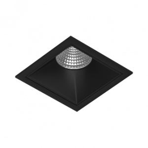Встраиваемый светодиодный светильник Ledron RISE KIT 1 LED 4000K Black