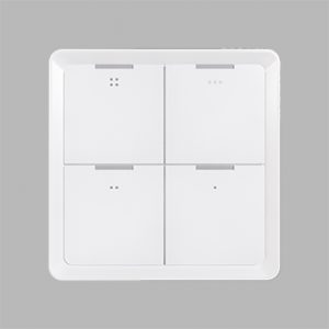 Накладная 4-х кнопочная радиопанель Zigbee