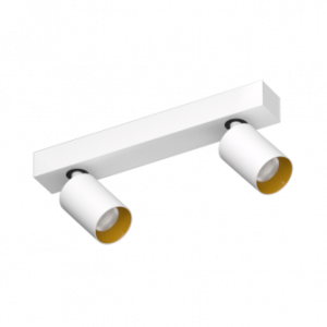 Накладной поворотный светодиодный светильник Ledron SAGITONY E2 S60 White-Gold 4000K