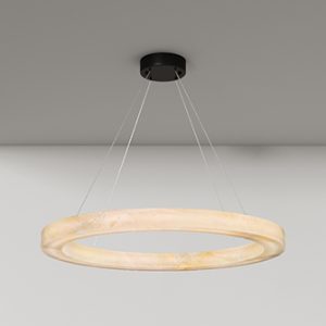 Подвесной светодиодный светильник из алебастра SHARM D80