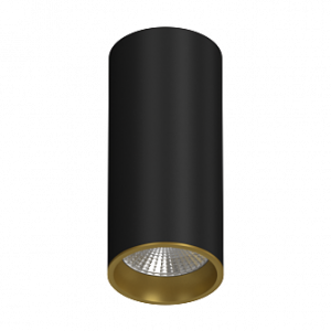 Накладной светодиодный светильник Ledron SLC7392/12W Black-Gold 4000K