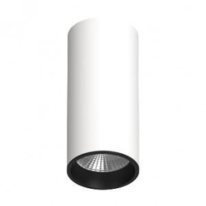 Накладной светодиодный светильник SLC7392/12W White-Black 4000K