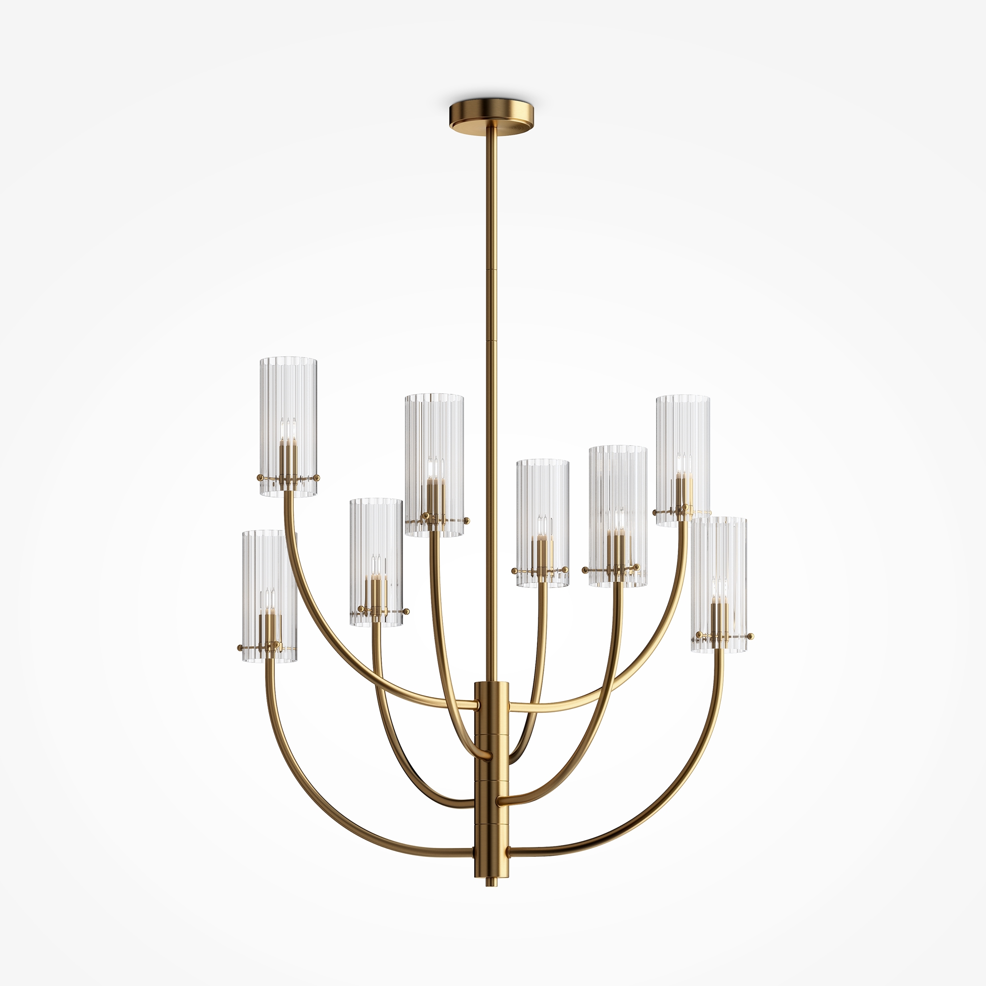 Подвесной светильник Арко / Arco G9х8 Подвесной светильник Maytoni MOD223PL-08BS