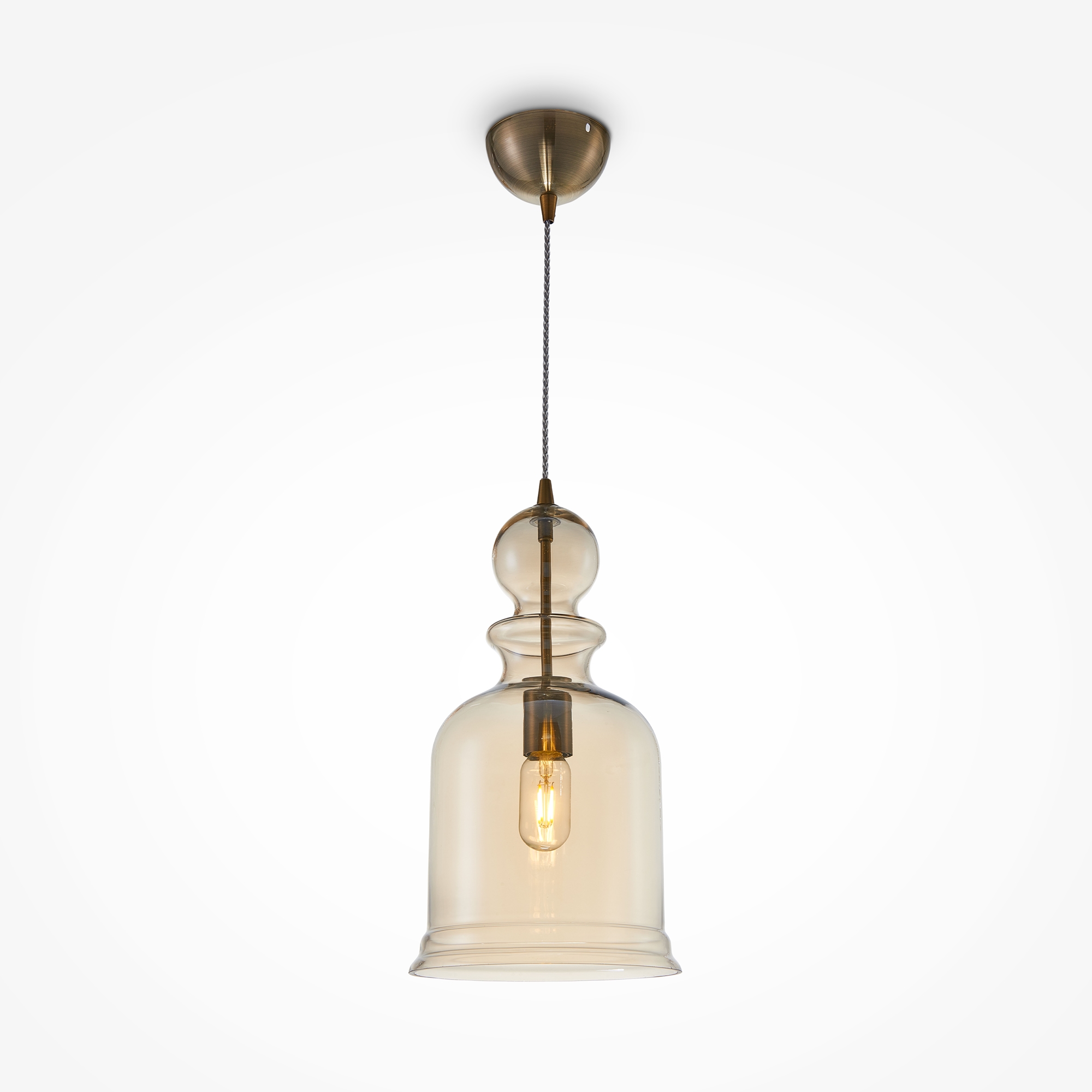 Подвесной светильник Тон / Tone E27х1 Подвесной светильник Maytoni P002PL-01BZ