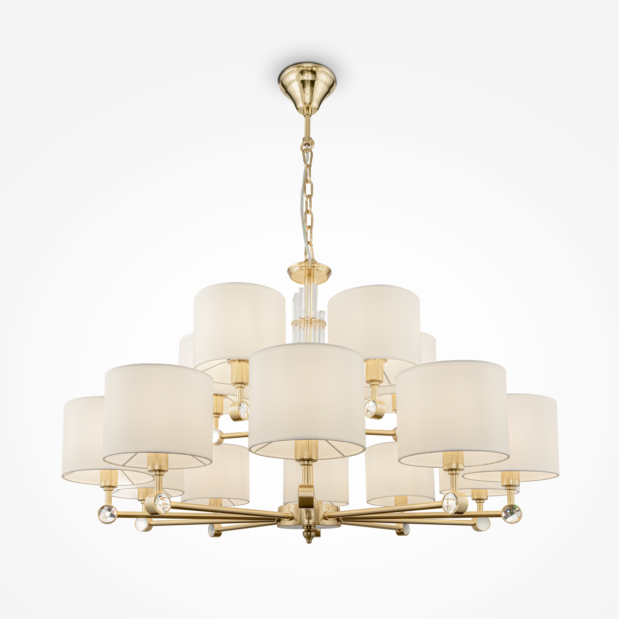 Подвесной светильник Аллоро / Alloro E14х15 Подвесной светильник Maytoni MOD088PL-15BS