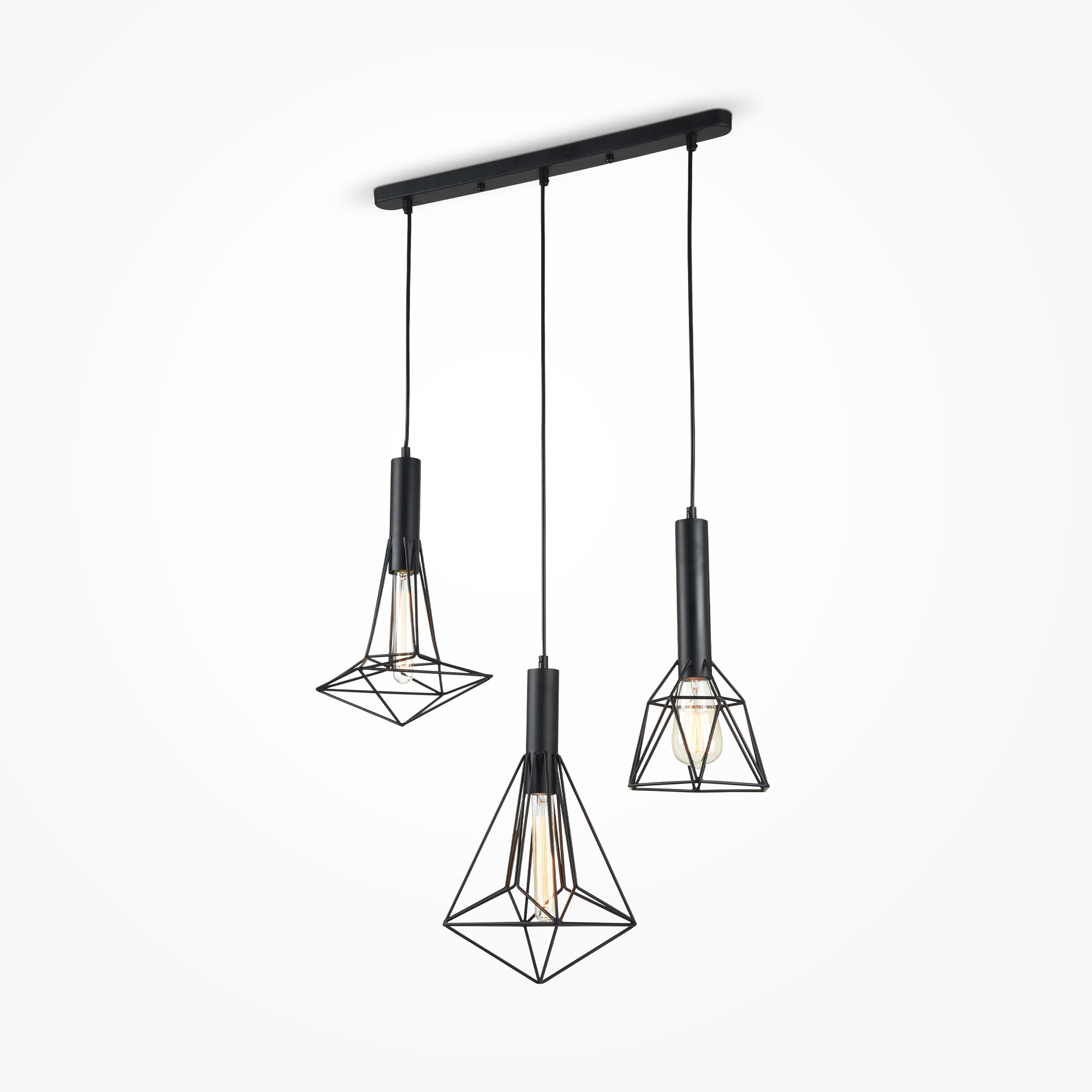 Подвесной светильник Паук / Spider E27х3 Подвесной светильник Maytoni T021-03-B