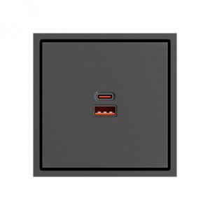 USB зарядное устройство типа A+С