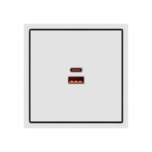 USB зарядное устройство типа A+С