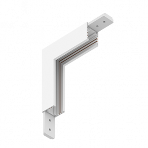 Угол накладной (вертикальный) для магнитной системы V-АВД-5412 White