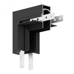 Угол вертикальный V-АВД-7715 Black для магнитного трека