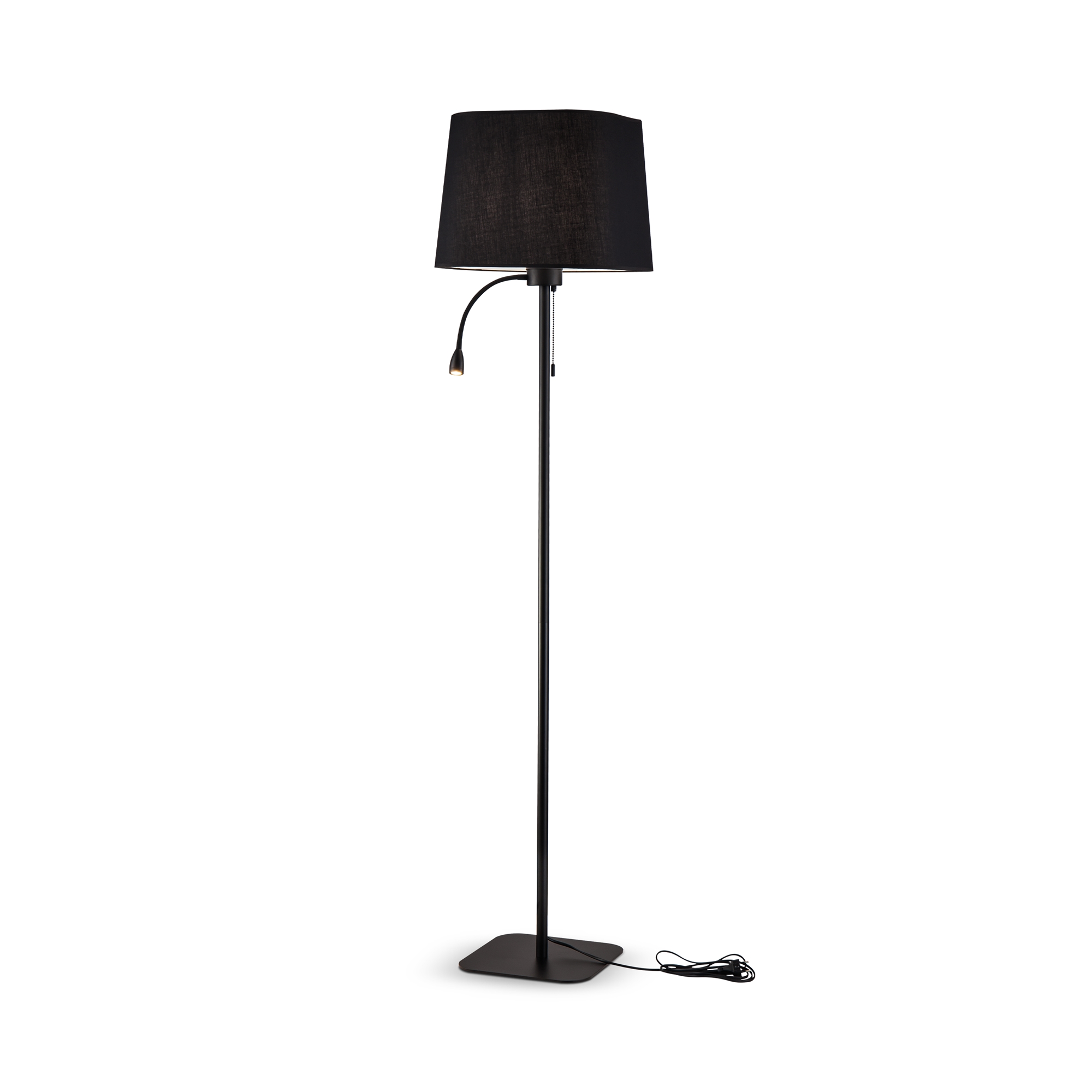 Напольный светильник (торшер) Фарел / Farel E27х1 Напольный светильник (торшер) Maytoni Z001FL-L3W-1B