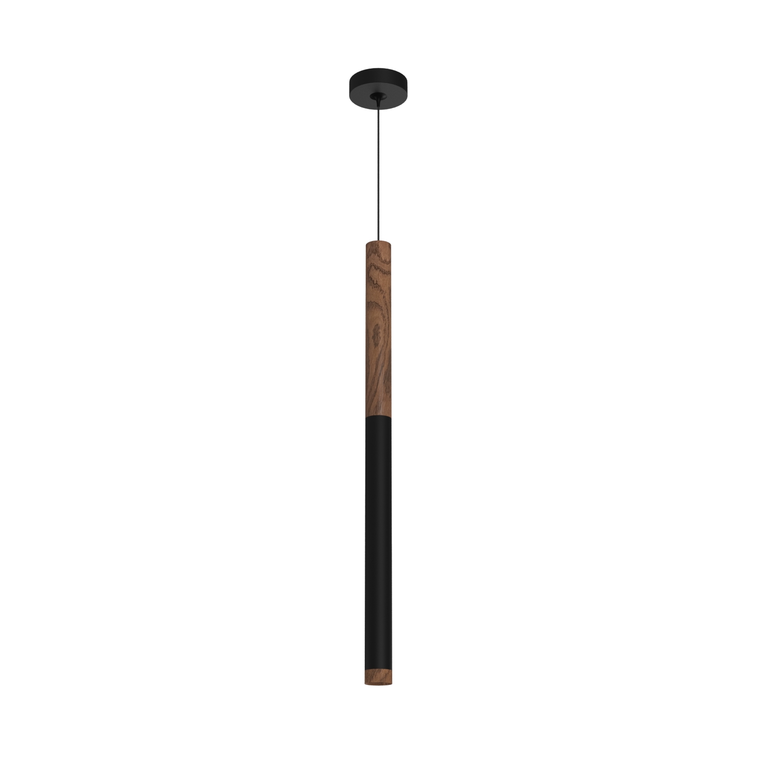 Подвесной (накладной) светодиодный светильник Ledron SAGITONY R1 T40 Dim Wooden 300 Black — изображение 2