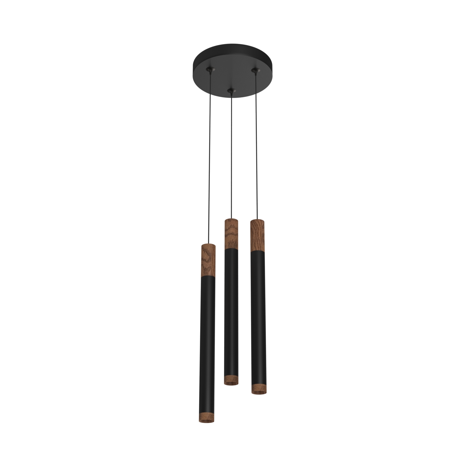 Подвесной (накладной) светодиодный светильник Ledron SAGITONY R3 T40 Wooden 100 Black — изображение 2