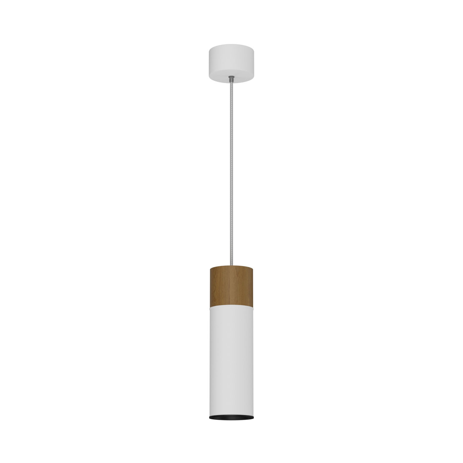 Подвесной (накладной) светодиодный светильник Ledron SLC7391/7W-PS White-Black TRIAC