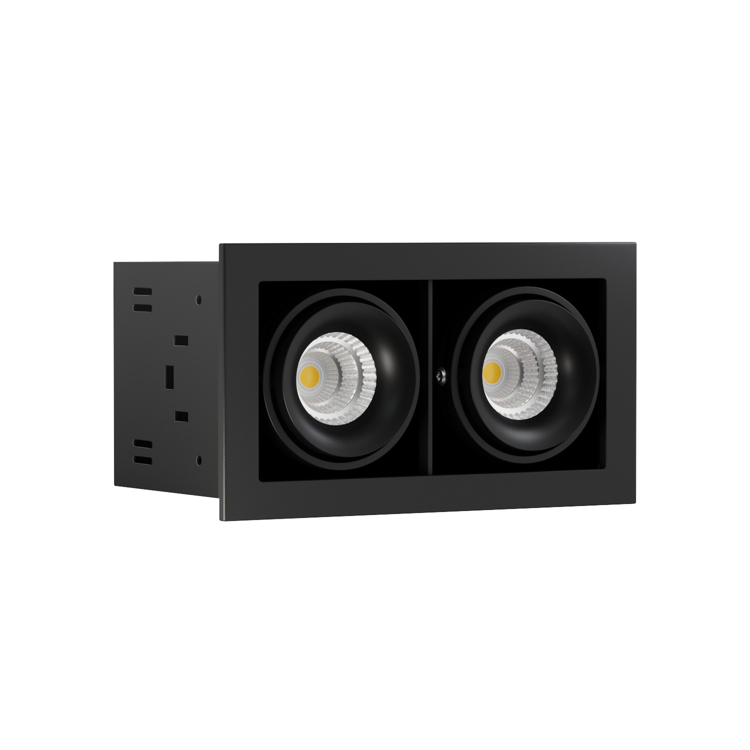Встраиваемый поворотный светодиодный светильник Ledron ON-202-9W Black — изображение 2