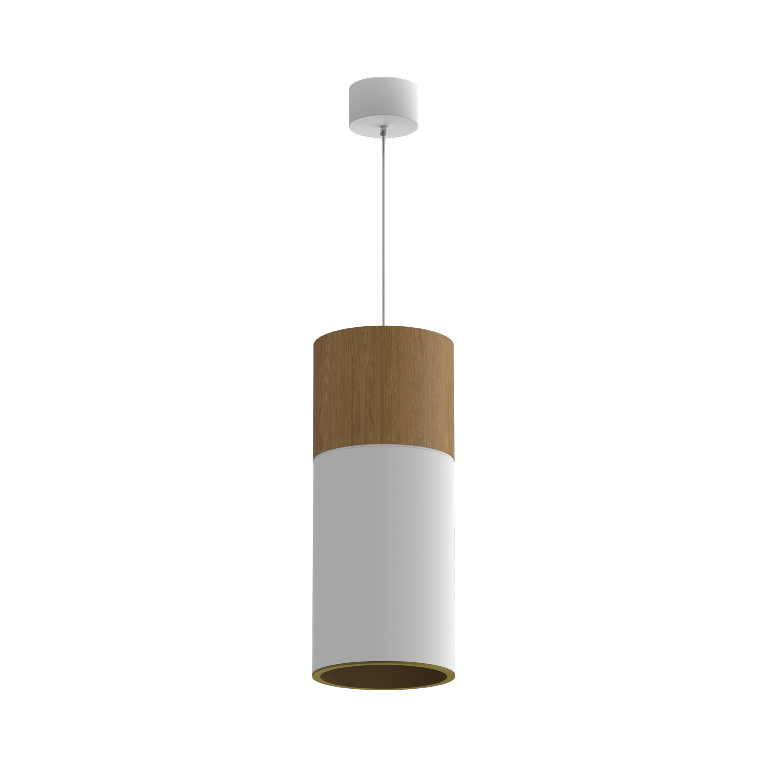 Подвесной (накладной) светодиодный светильник Ledron SLC7392/12W-PB White-Gold — изображение 2