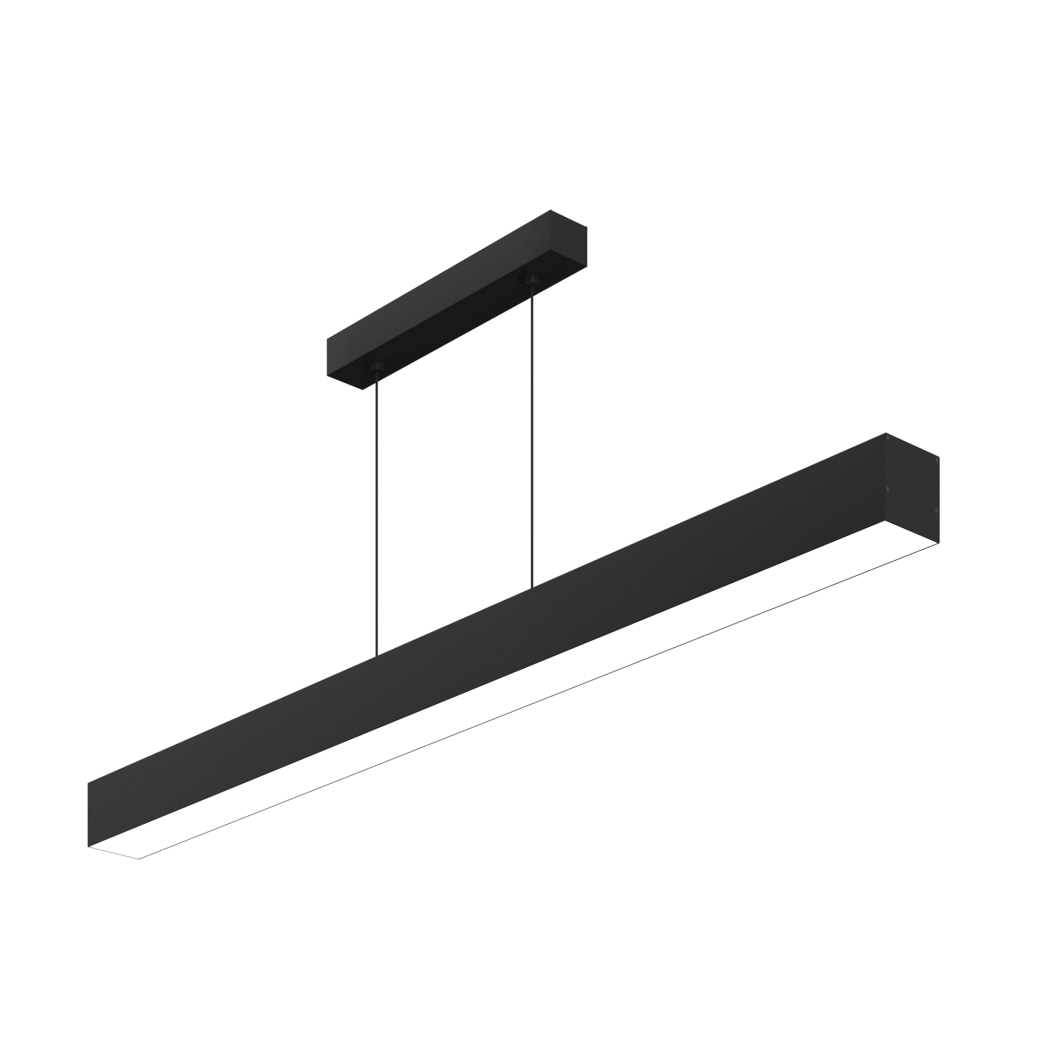 Подвесной светодиодный светильник Ledron 13171 LINE E2 1250 Black 3000K — изображение 2
