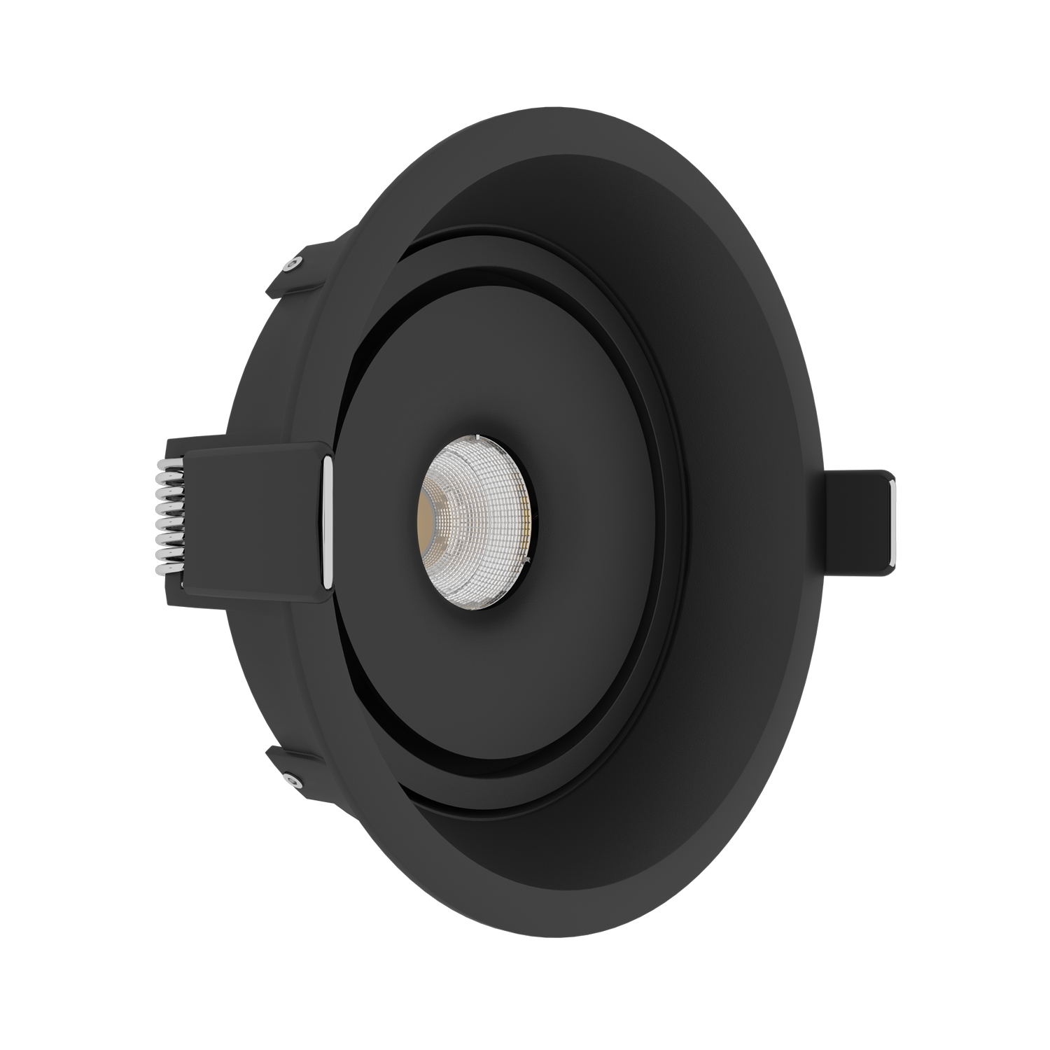 Встраиваемый поворотный светодиодный светильник Ledron ORBIT IN TRIAC Black — изображение 2