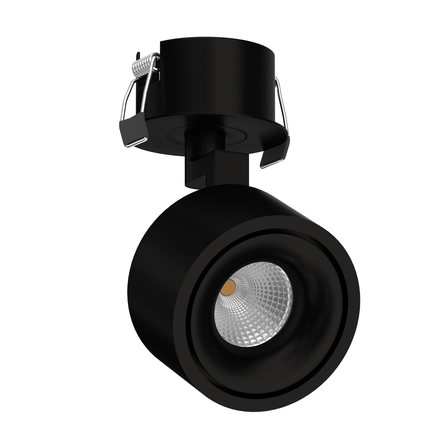 Встраиваемый поворотный светодиодный светильник Ledron SAGITONY R BASIC S75 Black — изображение 2