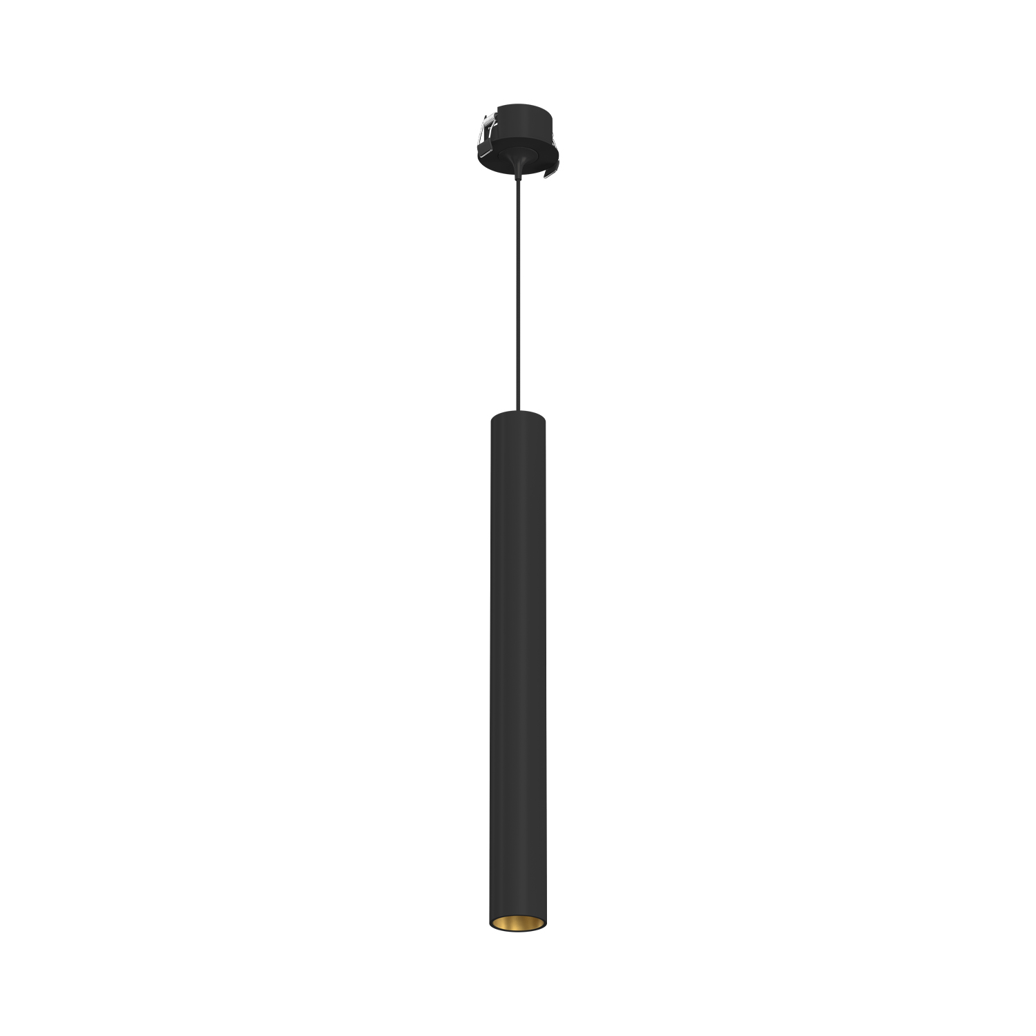 Подвесной светодиодный светильник Ledron SAGITONY R BASIC T40 Black-Gold 4000K — изображение 2