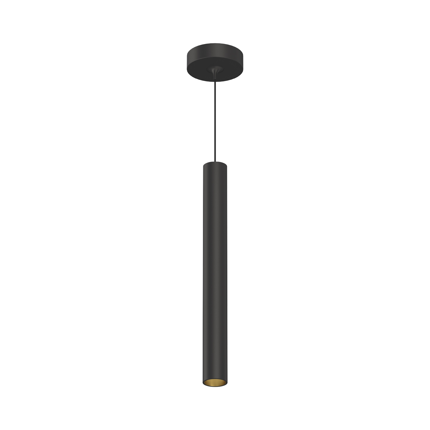 Подвесной светодиодный светильник Ledron SAGITONY R1 T40 Dim Black-Gold 4000K — изображение 2