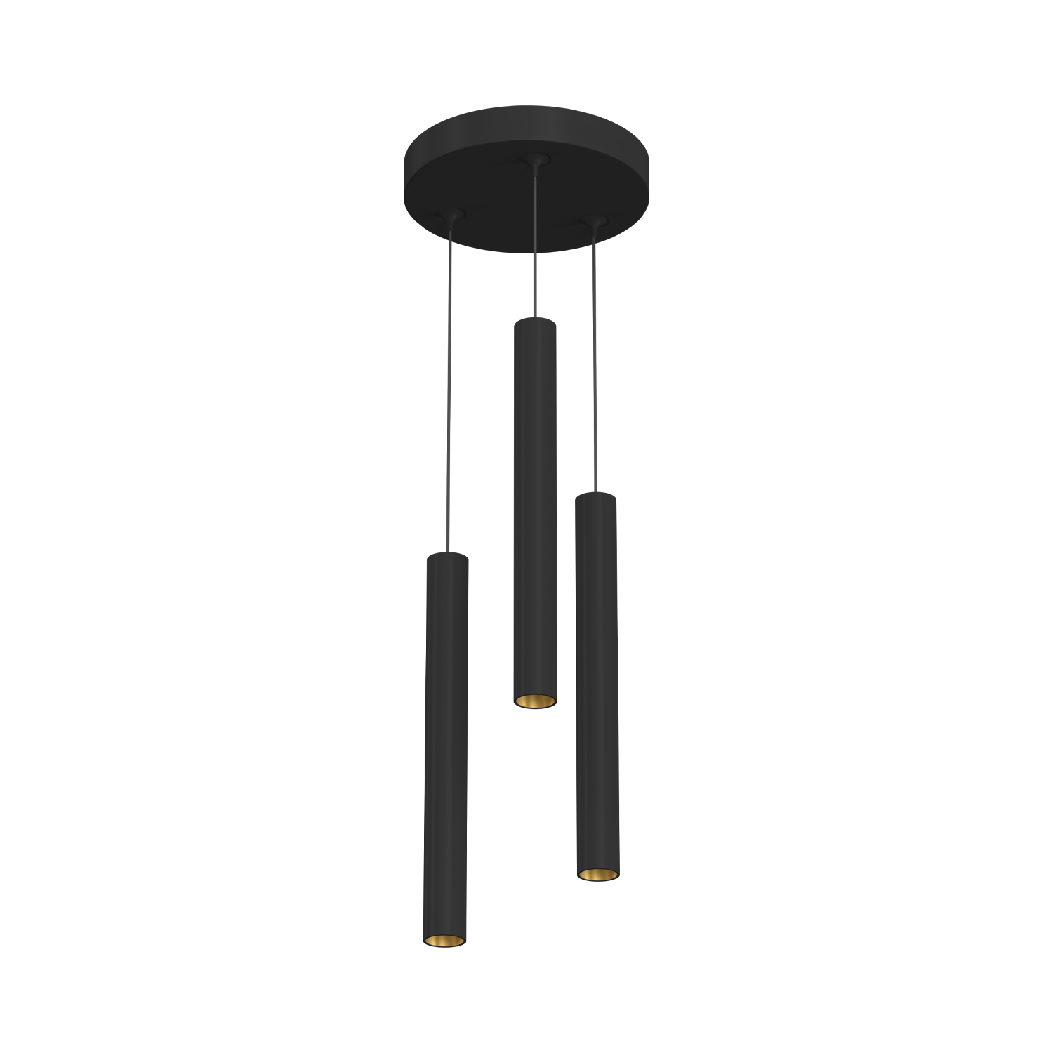 Подвесной светодиодный светильник Ledron SAGITONY R3 T40 Black-Gold 4000K — изображение 2