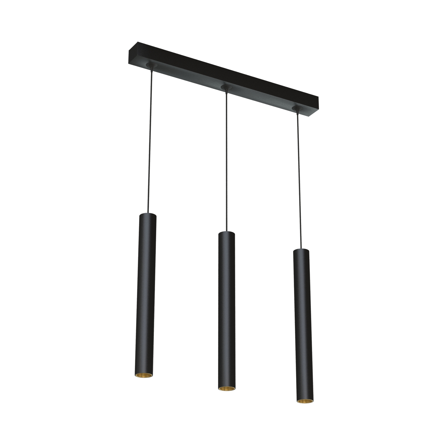 Подвесной светодиодный светильник Ledron SAGITONY E3 T40 Dim Black-Gold — изображение 2