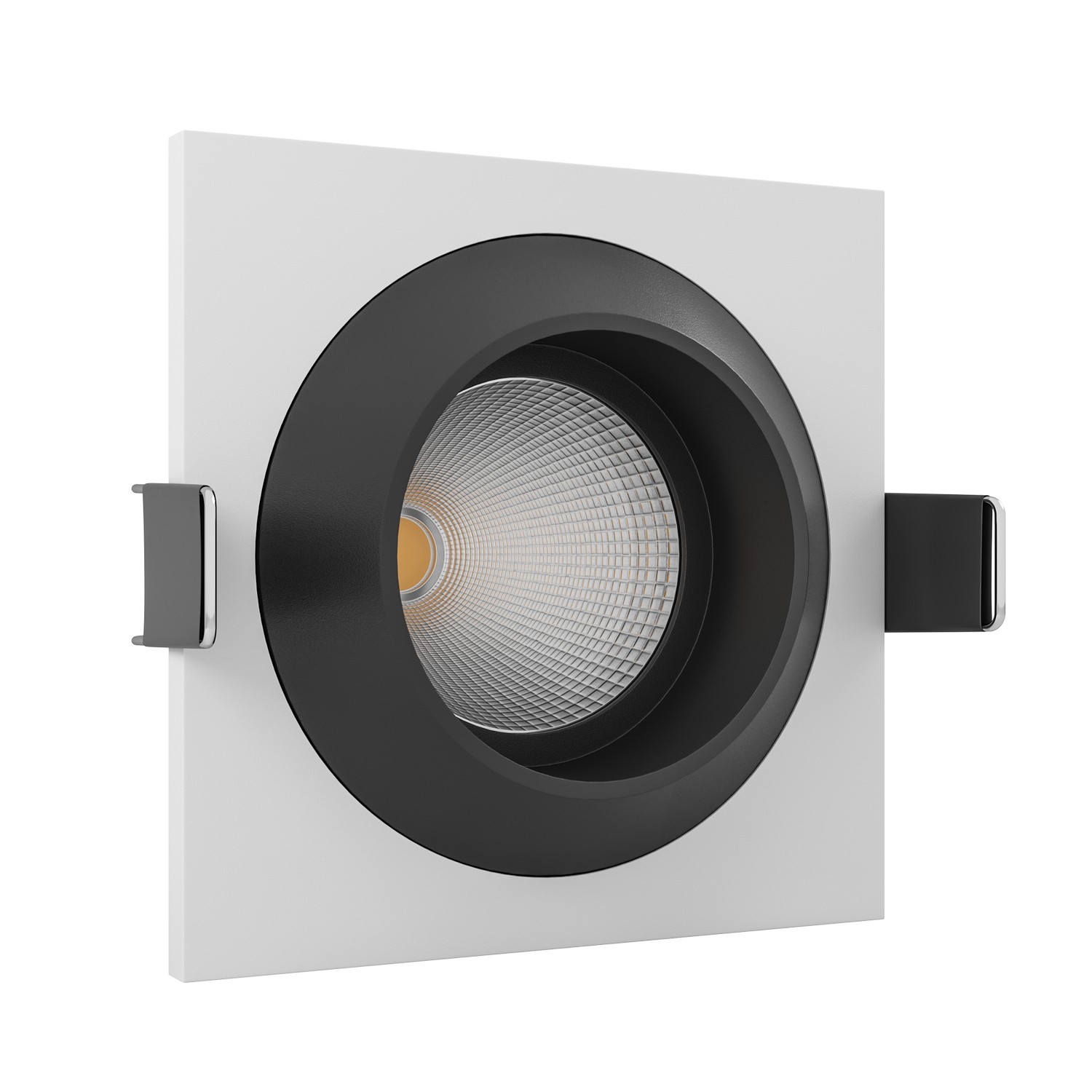 Встраиваемый светодиодный светильник Ledron GIZA MINI SQ White-Black — изображение 2