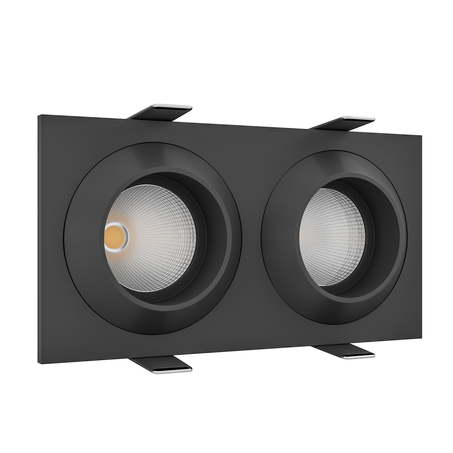 Встраиваемый светодиодный светильник Ledron GIZA MINI SQ2 Black — изображение 2