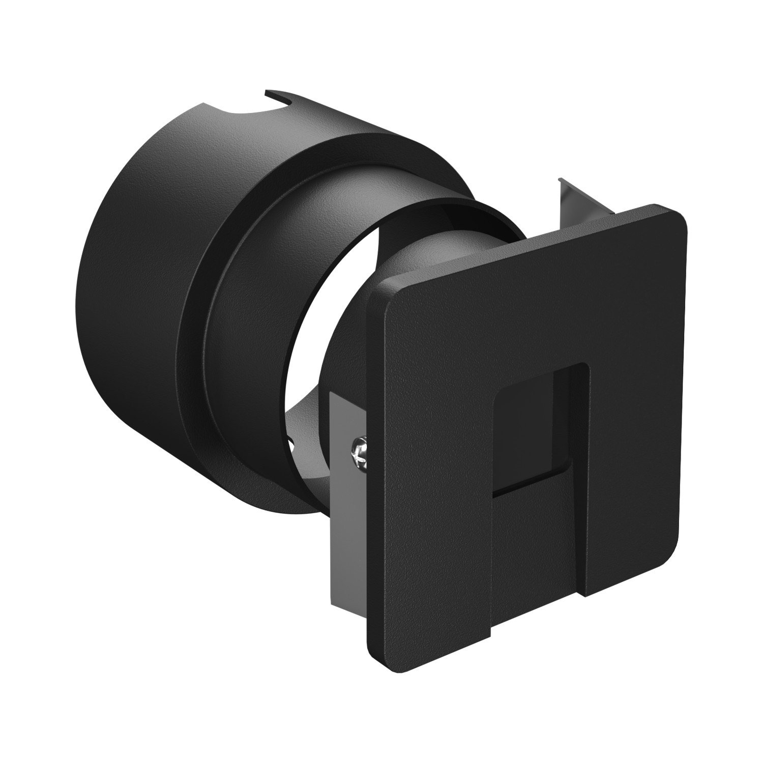 Встраиваемый светодиодный светильник для стен и ступеней Ledron WLB127/1W Black — изображение 2