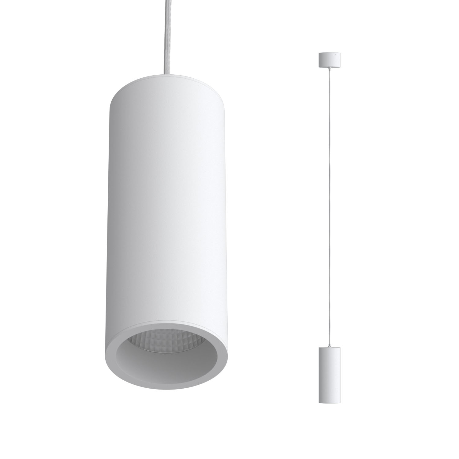 Подвесной светодиодный светильник Ledron SLC7391/7W-P White TRIAC — изображение 2