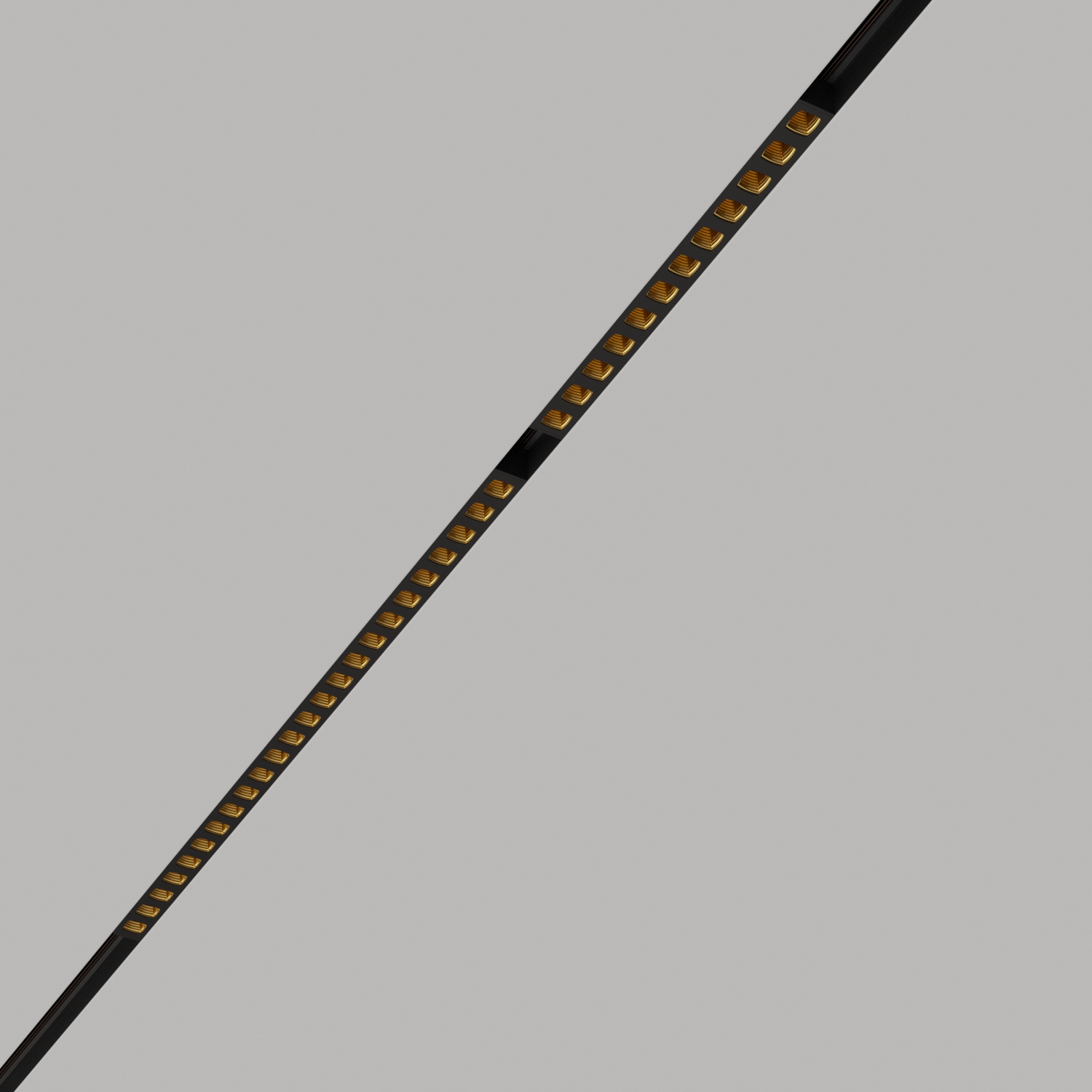 Светодиодный светильник для магнитной системы Ledron Sagi style 290 ZIGBEE 4000K Black-Gold