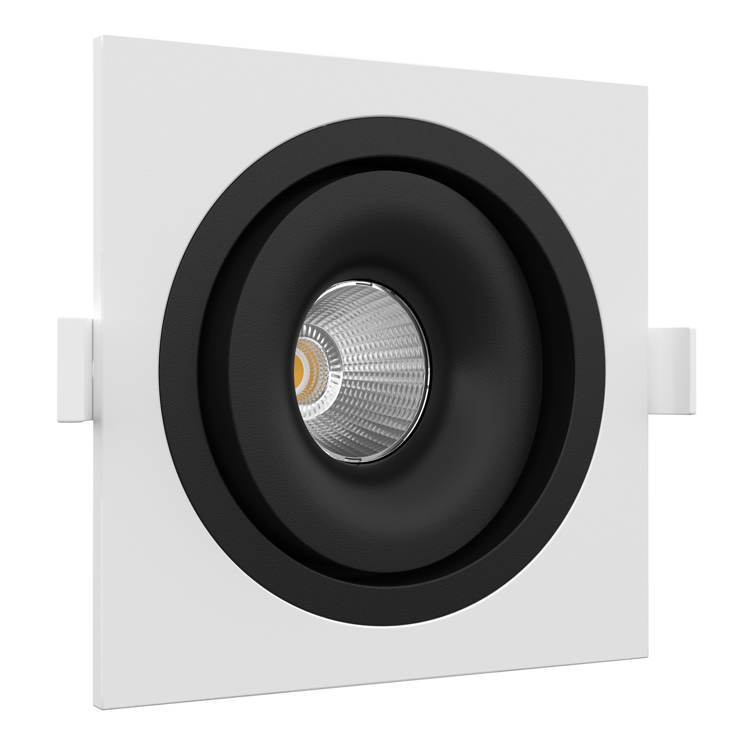 Встраиваемый поворотный светодиодный светильник Ledron MJ1006 SQ White-Black — изображение 2
