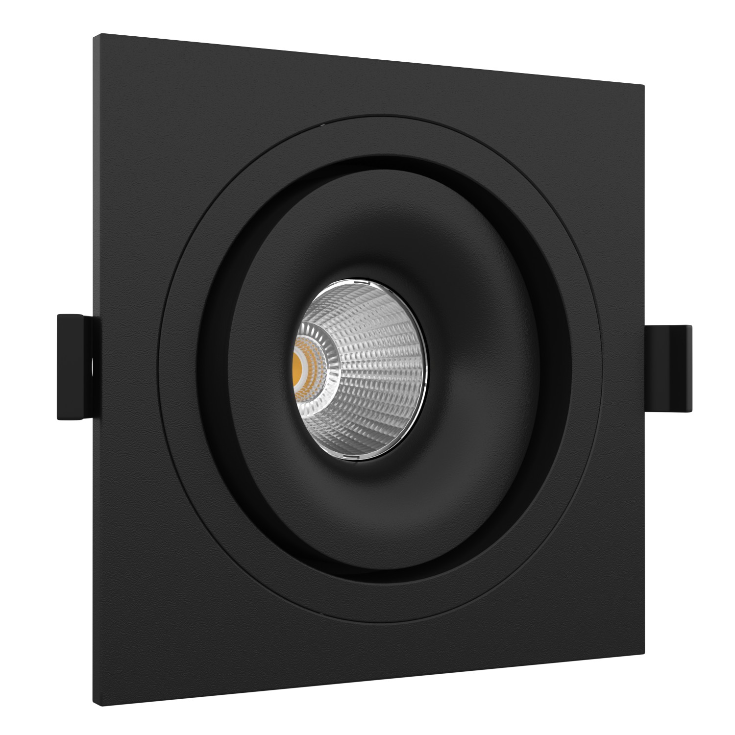 Встраиваемый поворотный светодиодный светильник Ledron MJ1006 SQ Black — изображение 2