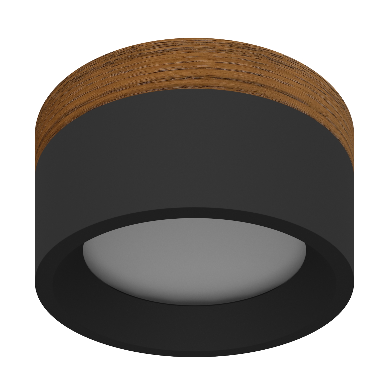 Накладной светодиодный светильник Ledron SUITABLE LARGE Wooden Black TRIAC — изображение 2