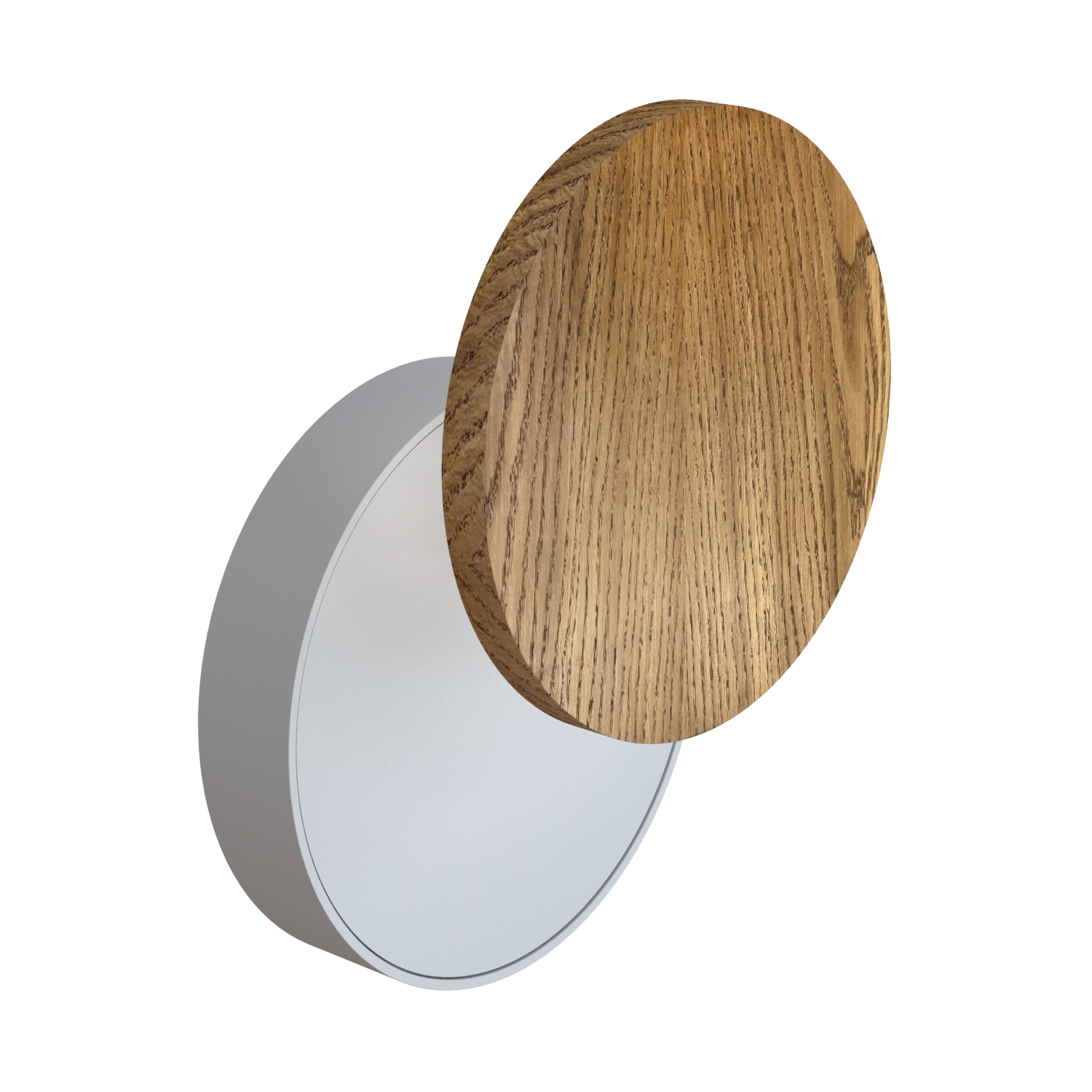 Настенный светодиодный светильник Ledron UFO G2 Wooden Grey — изображение 2