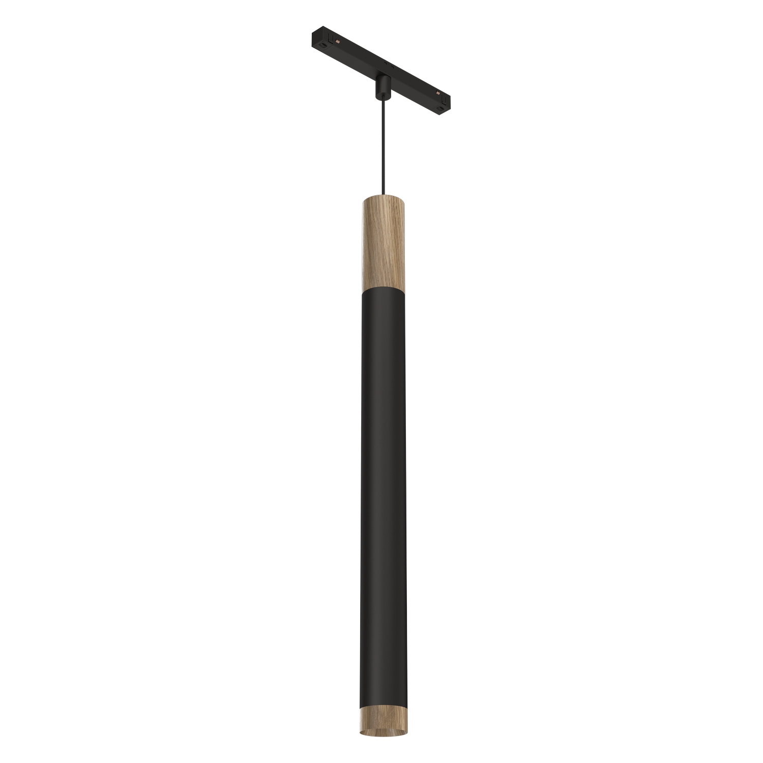 Светодиодный светильник для магнитной системы Ledron Sagi T40 Wooden 100 Black — изображение 2