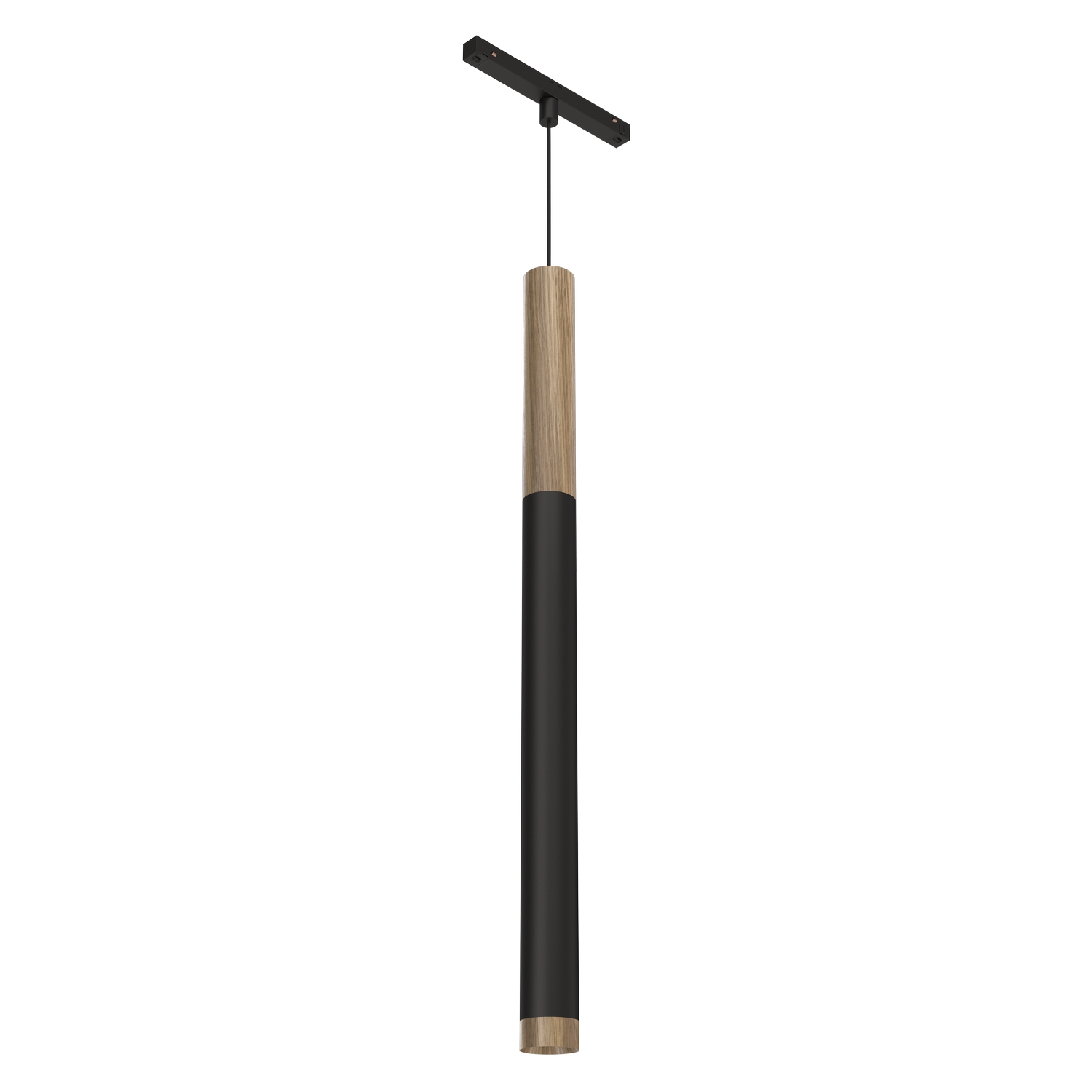 Светодиодный светильник для магнитной системы Ledron Sagi T40 Wooden 200 Black — изображение 2