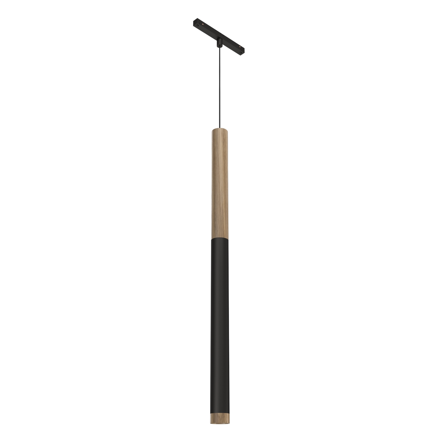Светодиодный светильник для магнитной системы Ledron Sagi T40 Wooden 300 Black — изображение 2