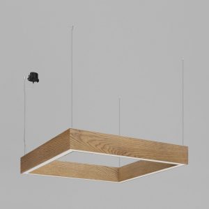 Подвесной светодиодный светильник Ledron KVADRO Basic 1690х2355 Black 4000K
