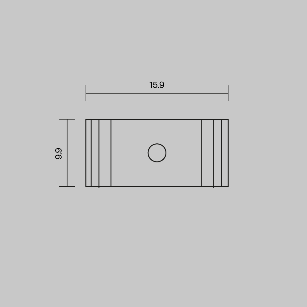 ALM-2542-MT Комплектующие для профиля Led Strip 642062