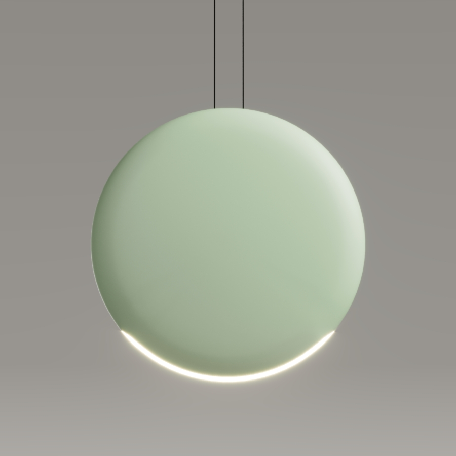Подвесной светодиодный светильник Ledron 9203P/1D Green — изображение 2
