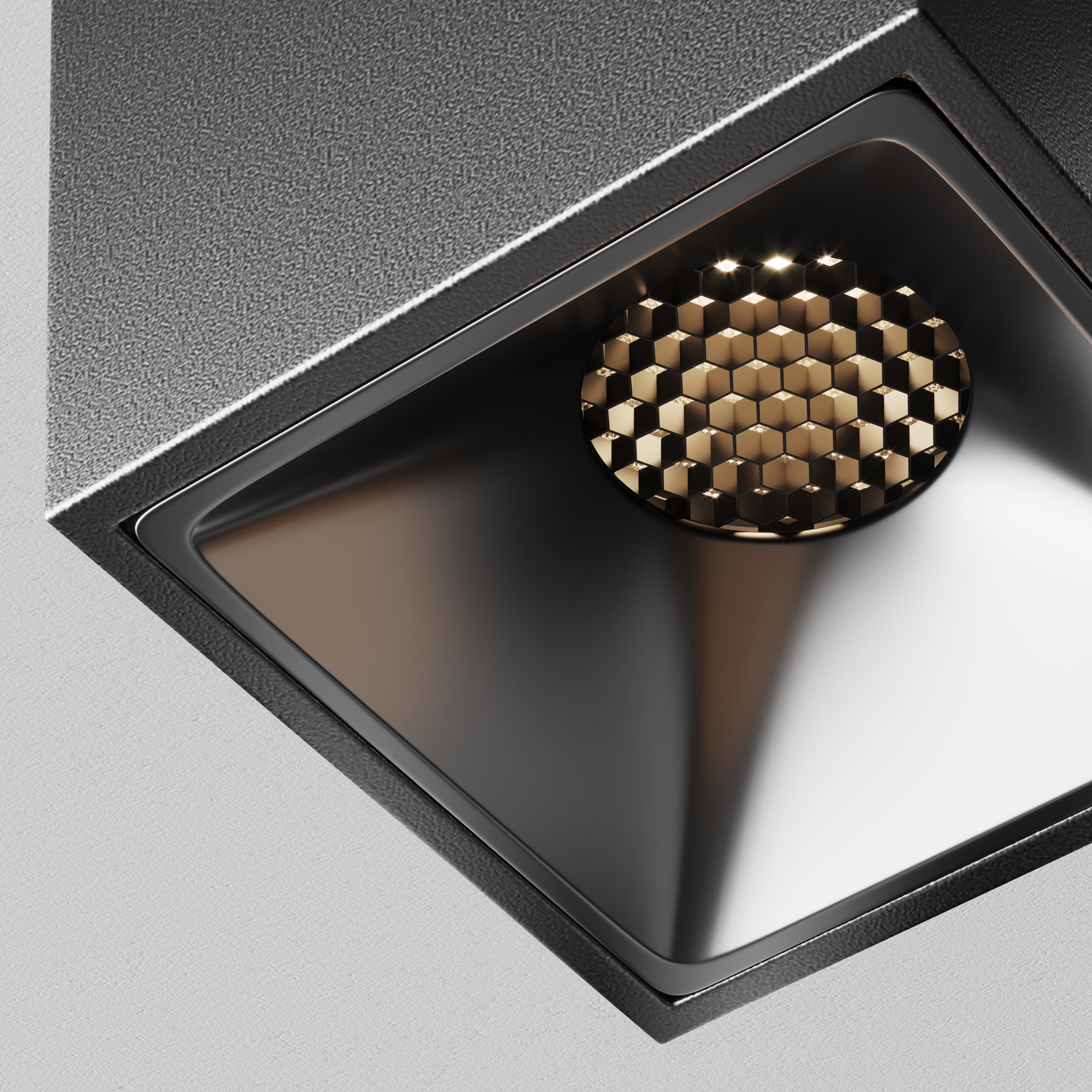 Потолочный светильник Альфа / Alfa LED 8 Вт 3000 К 60° Потолочный светильник Technical C065CL-8W3K-SQ-B — изображение 2