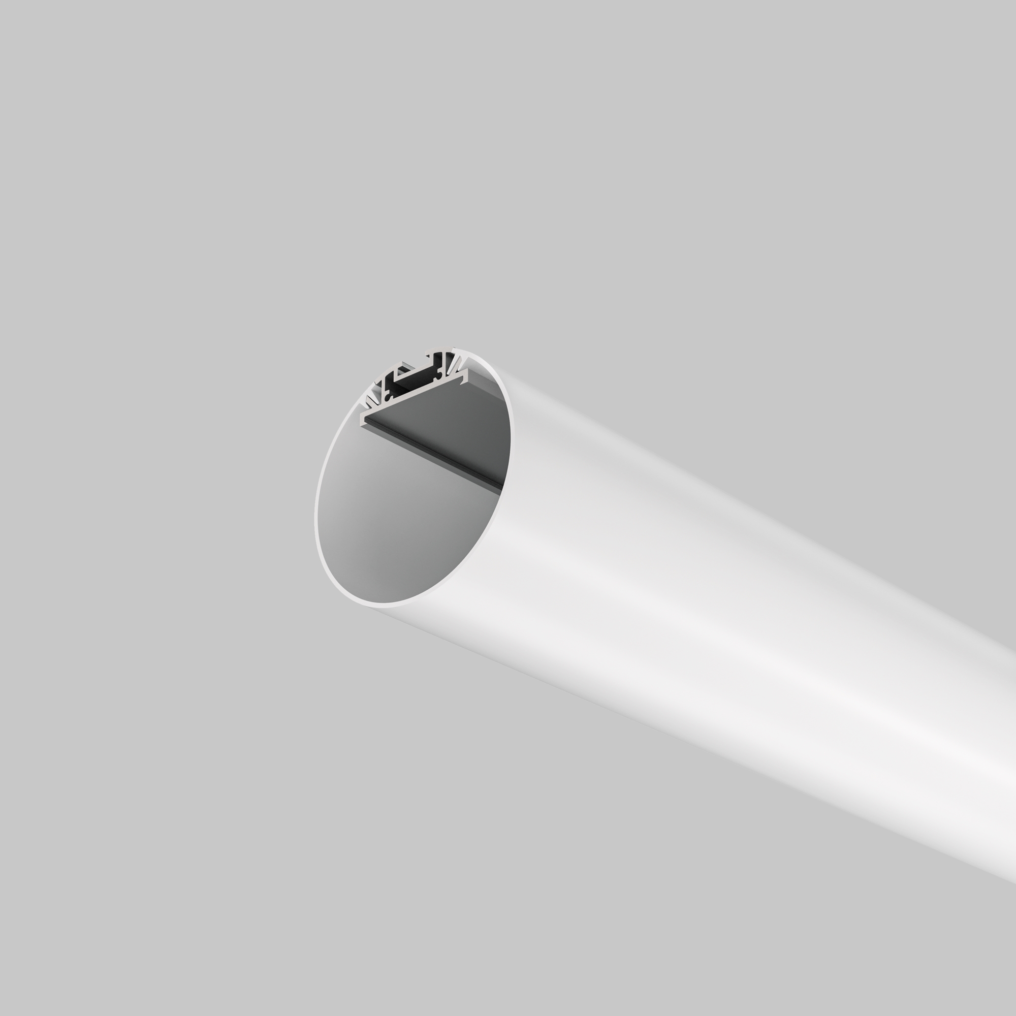 Алюминиевый профиль подвесной D60 (Серебро, 2 м), ALM-D60-S-2M Профиль Led Strip ALM-D60-S-2M — изображение 4