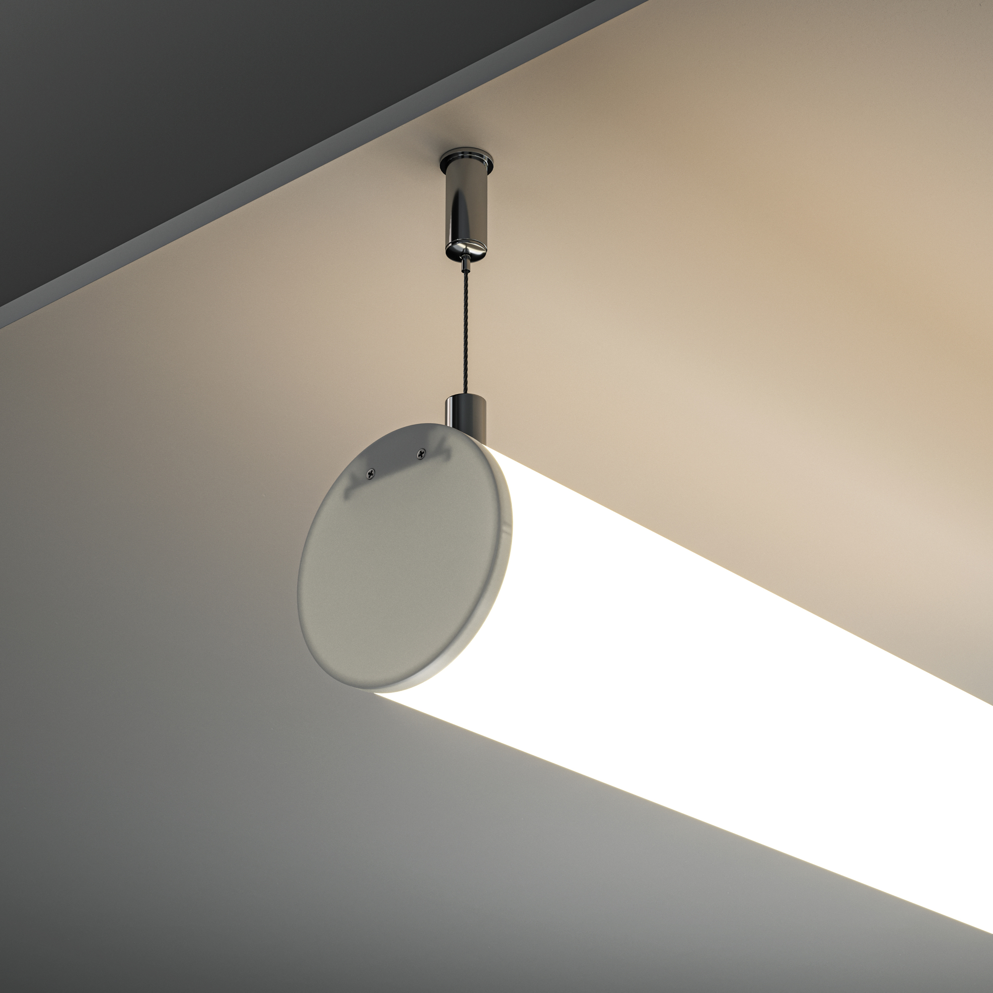 ALM-D60-S-2M Профиль Led Strip ALM-D60-S-2M