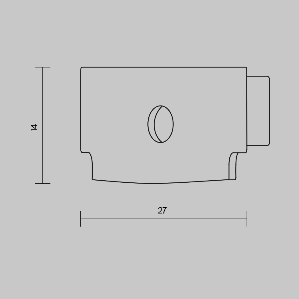 ALM011EC Комплектующие для профиля Led Strip ALM011EC
