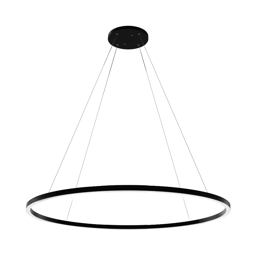 Подвесной светильник RING LINE R1500 Black 3000K — изображение 2