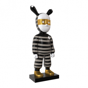 Дизайнерская статуэтка Бандит Grey