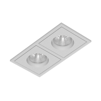 Встраиваемый светодиодный светильник BRUTAL SQ2 White TRIAC 4000K