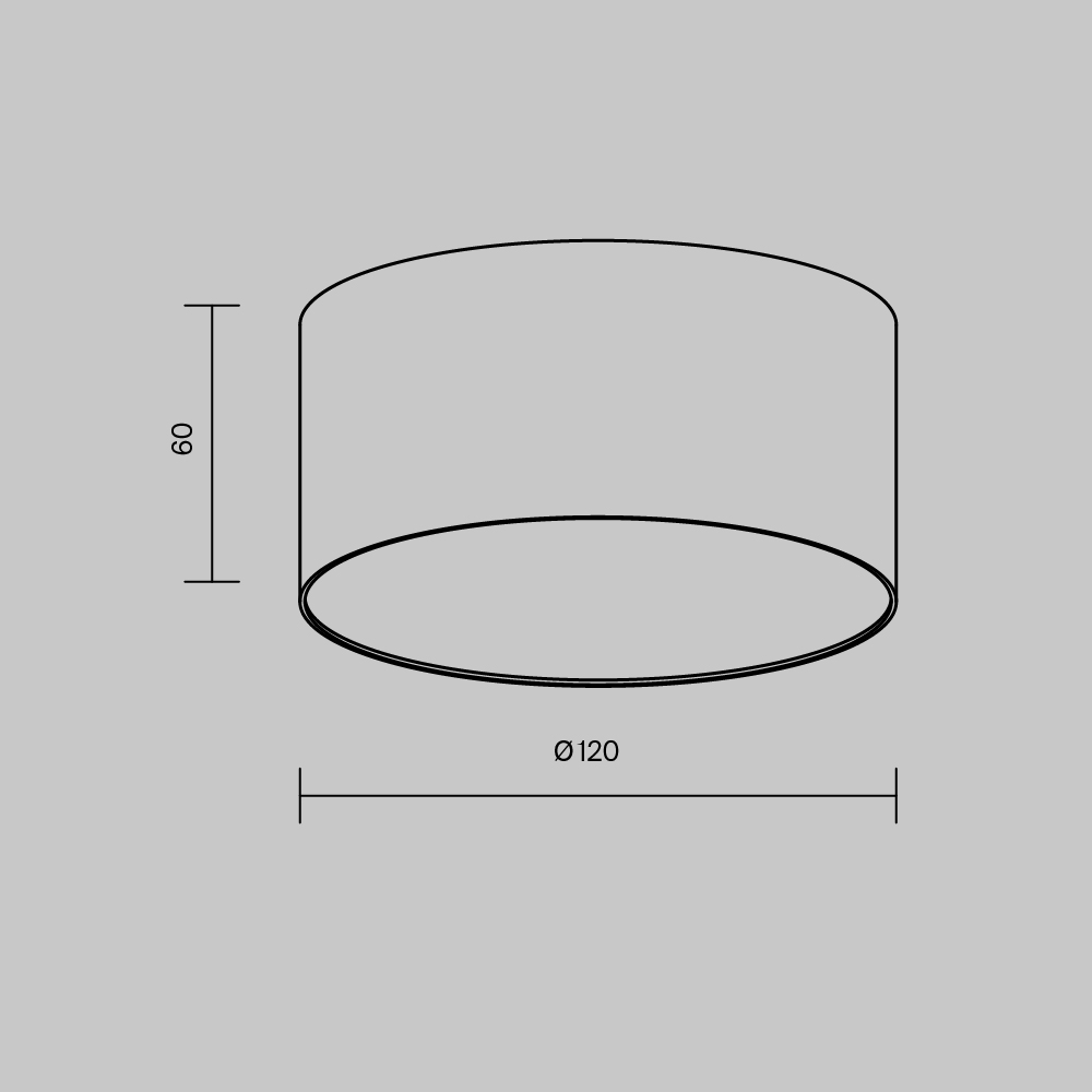 Потолочный светильник Зон / Zon 12 Вт 4000 К 120° Потолочный светильник Technical C032CL-12W4K-RD-B — изображение 4